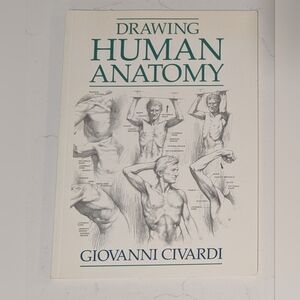 Drawing Human Anatomy By Giovanni Civardi, Illustrated Instructions, EUC